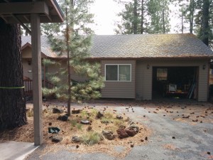 Existing home before remodel addition