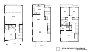 Townhomes Floor Plan