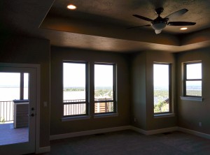 Interior view living room